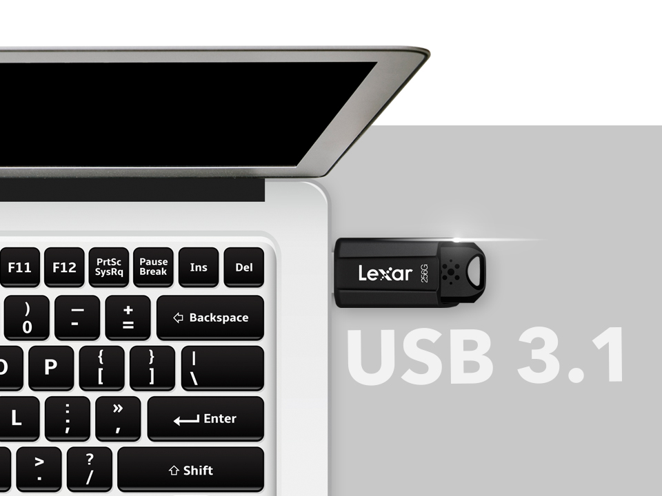 Lexar® JumpDrive® S80 USB 3.1 Flash Drive - Lexar