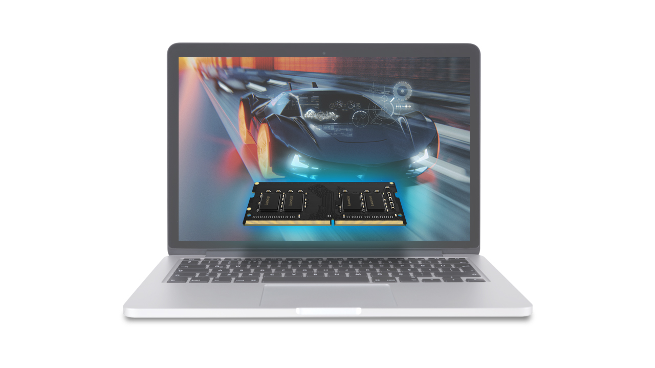 Lexar DDR4-3200 SODIMM Laptop Memory (1x8GB) - LD4AS008G-R3200GSST 4