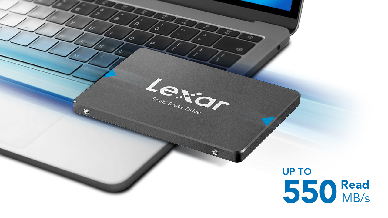 Lexar® NQ100 2.5” SATA III (6Gb/s) SSD 5