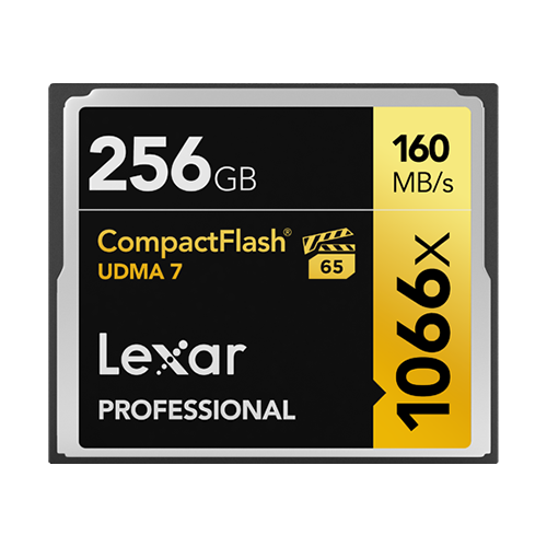 Komputerbay 256GB Professional Compact Flash Card 1066X CF Write 155MB/s Read 160MB/s Extreme Speed UDMA 7 RAW 