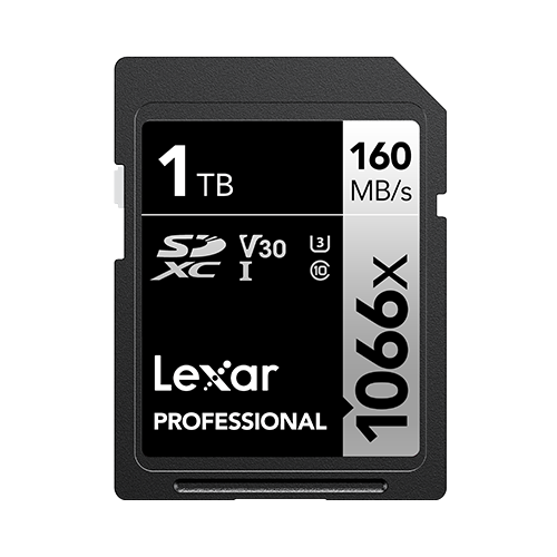 Lexar® Professional 1066x SDXC™ UHS-I Card SILVER Series