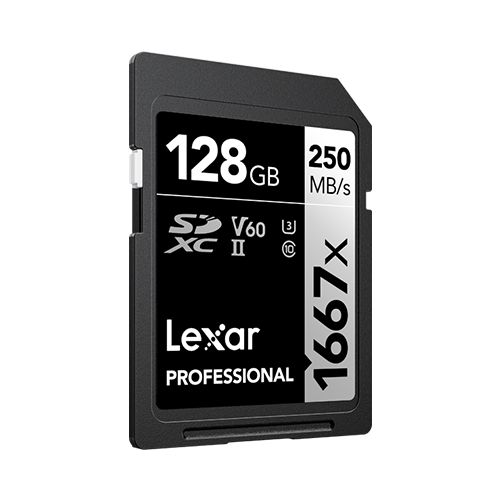Lexar® Professional 1667x SDXC™ UHS-II Card SILVER Series