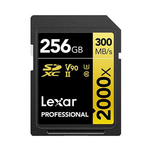 Lexar Authentique  Lexar 32GB Professional 2000x UHS-II SDHC Memory Card 300 MB/s 