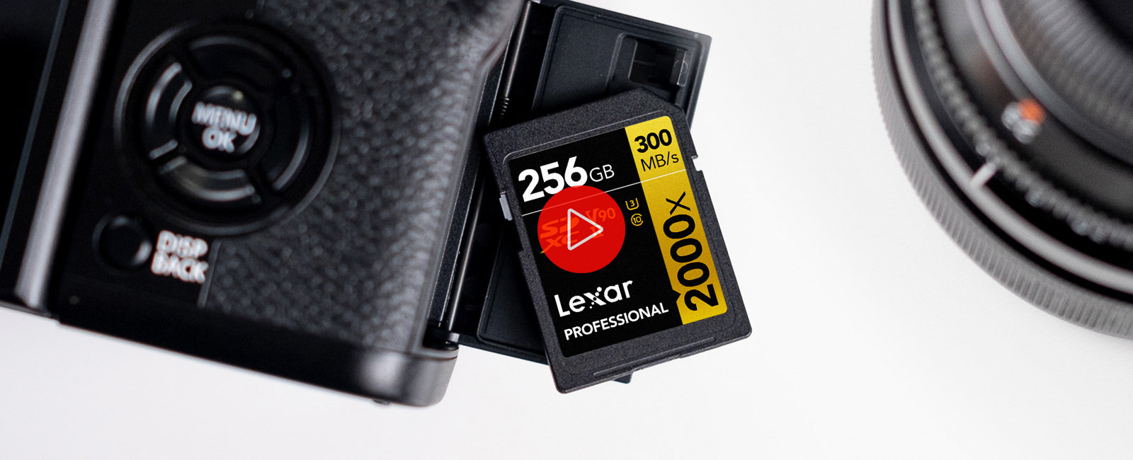 Carte mémoire SD Lexar Carte SD 2000x V90 64G0 - LSD2000064G-BNNNG