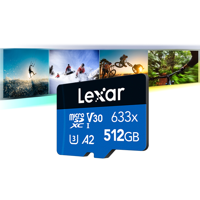 Lexar 633x 64GB MicroSD Card – Peau Productions