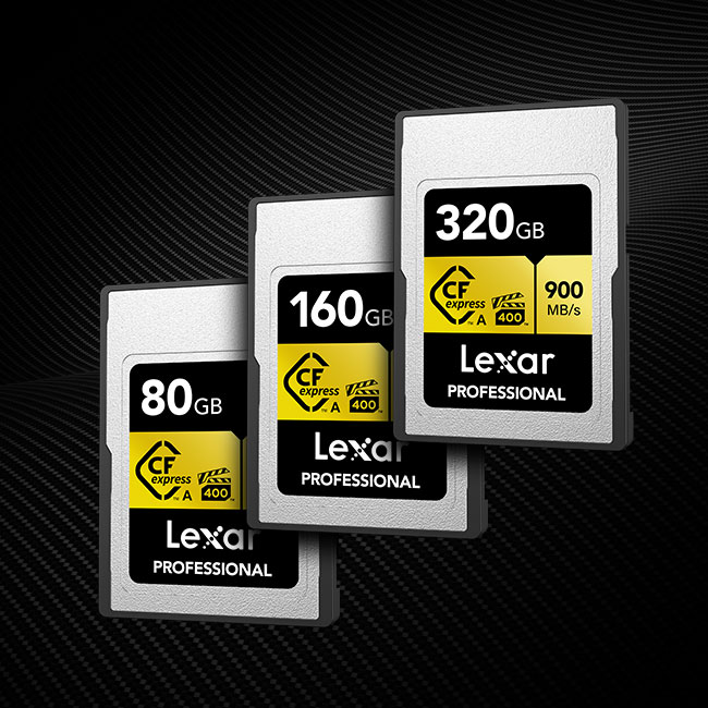 Lexar® Professional CFexpress™ Type A Card GOLD Series | Lexar