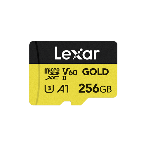 Lexar® Professional GOLD microSDXC™ UHS-II Card