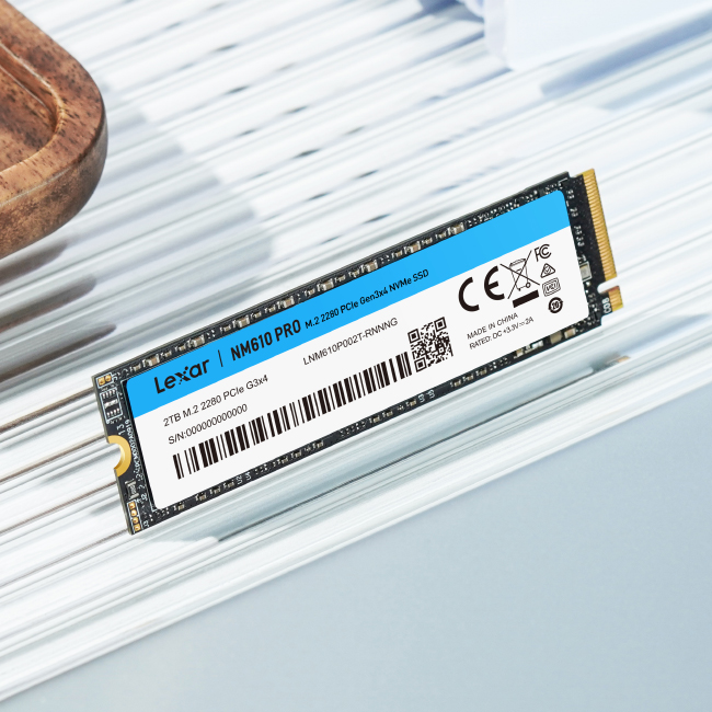 Lexar® NM610PRO M.2 2280 PCIe Gen3x4 NVMe SSD | Lexar