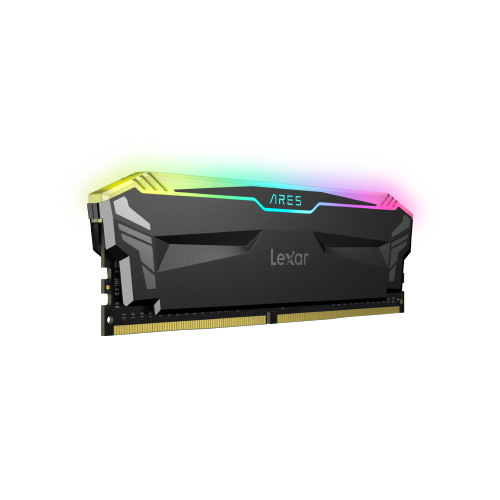 Lexar ARES RGB DDR4 RAM 16 GB Kit (8 GB x 2) 4 000 MHz, DRAM 288-Pin U-DIMM  Desktop Memory, XMP 2.0 Högpresterande Datorminne, CL18-22-42, PC4-32000