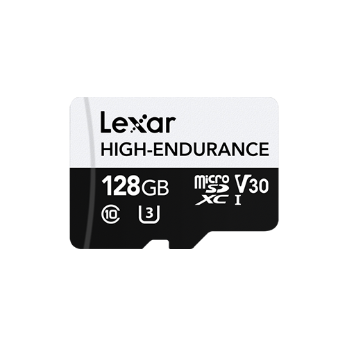 Lexar® High-Endurance microSDHC/microSDXC™ UHS-I Card