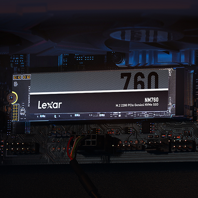 Lexar NM760 M.2 2280 NVMe SSD es lanzado oficialmente