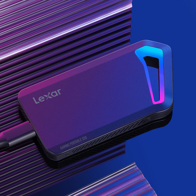 Lexar® SL660 BLAZE Gaming Portable SSD | Lexar