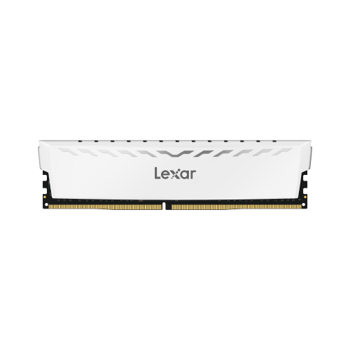 Lexar 32GB (2x16GB) THOR DDR4 RAM 3200MT/s CL16 1.35V Desktop Memory with  Heatsink, AMD Ryzen & Intel XMP 2.0, Black (LD4U16G32C16LG-RUD)
